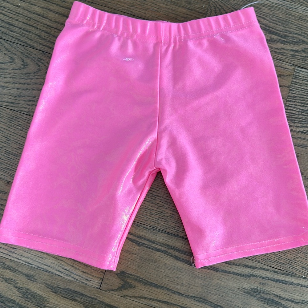 Dori Creations Girls Bubblegum Pink Bike Shorts Size 7